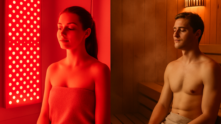 red light Therapy vs Sauna which is better for health